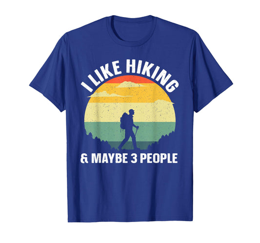 Best Hiking Graphic for Men Women Outdoorsy Hiker Hiking T-Shirt