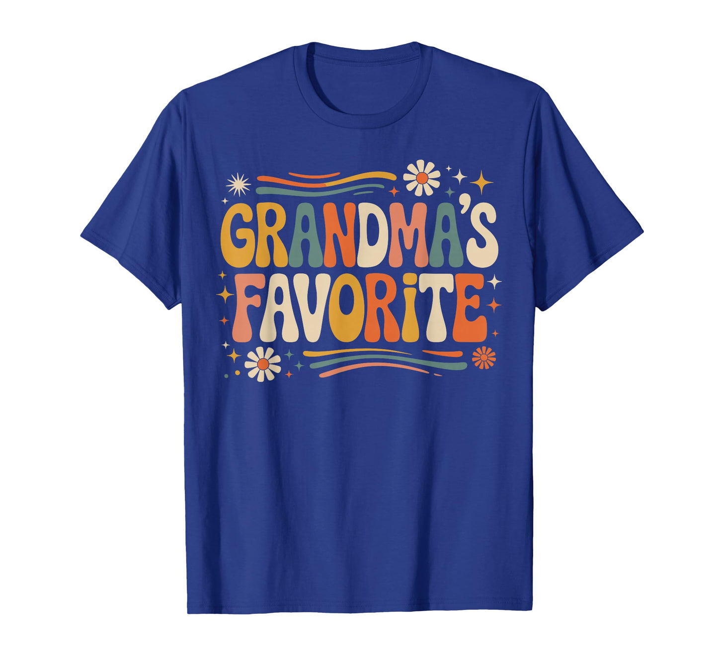 Grandmas Favorite Funny Grandparent Grandchild Vintage Humor T-Shirt