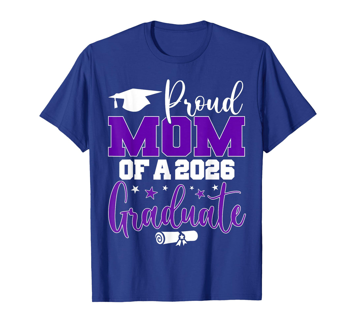 Mom Senior 2026 Proud Mom of A Class of 2026 Graduate T-Shirt