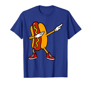 Dabbing Hotdog Fast Food Lover Dab Dance Dancing T-Shirt