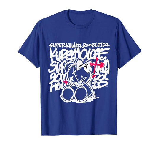 [Kureiji Ollie] Super Kawaii Zombie Idol Black T-Shirt