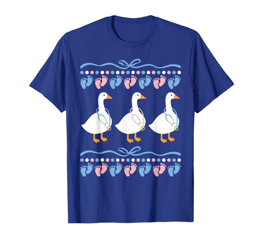 Coquette Bow Labor and Delivery Goose Nurse Postpartum Nurse T-Shirt