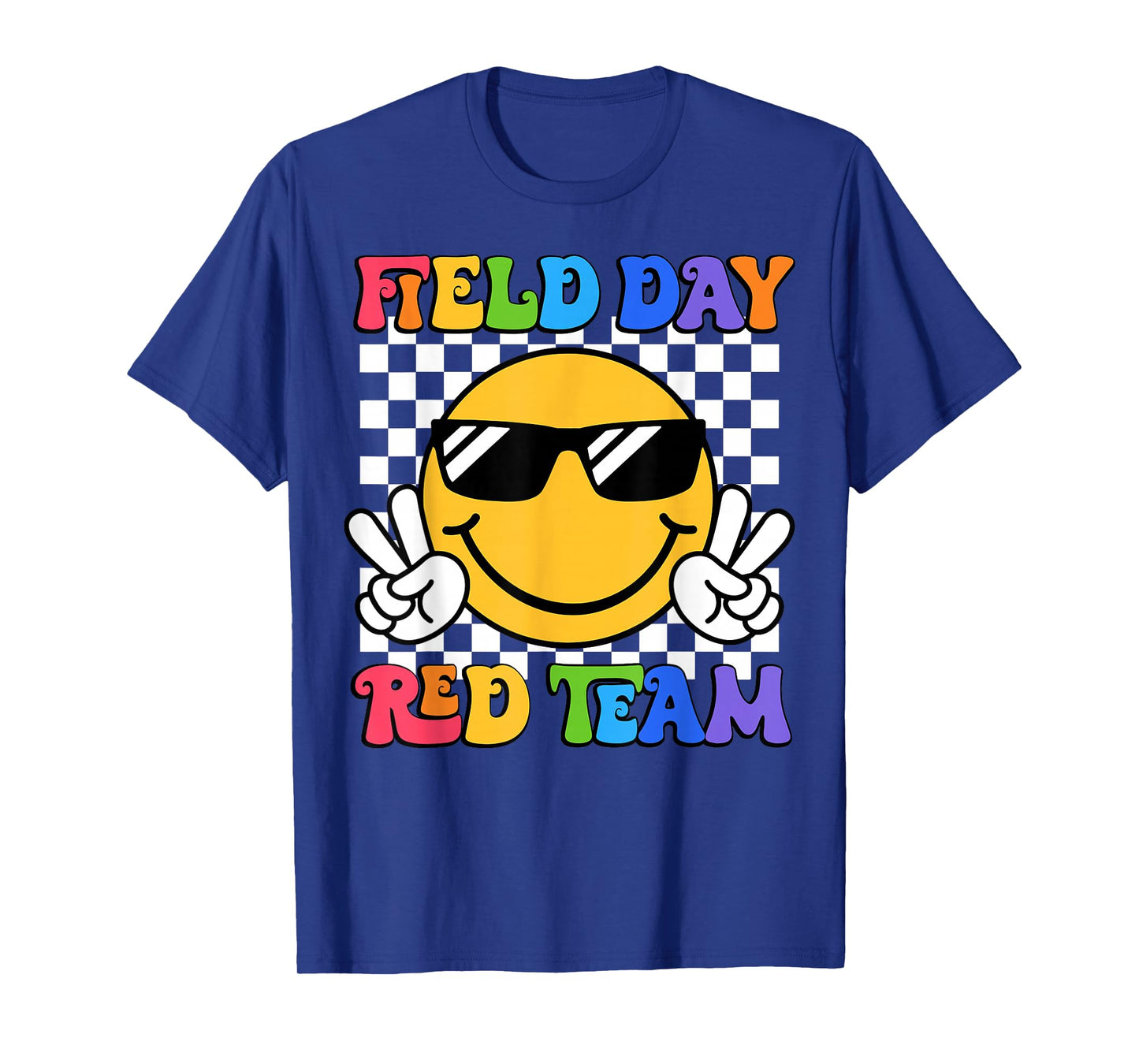 Field Day Red Team Funny for Teacher Kids Field Day Games T-Shirt