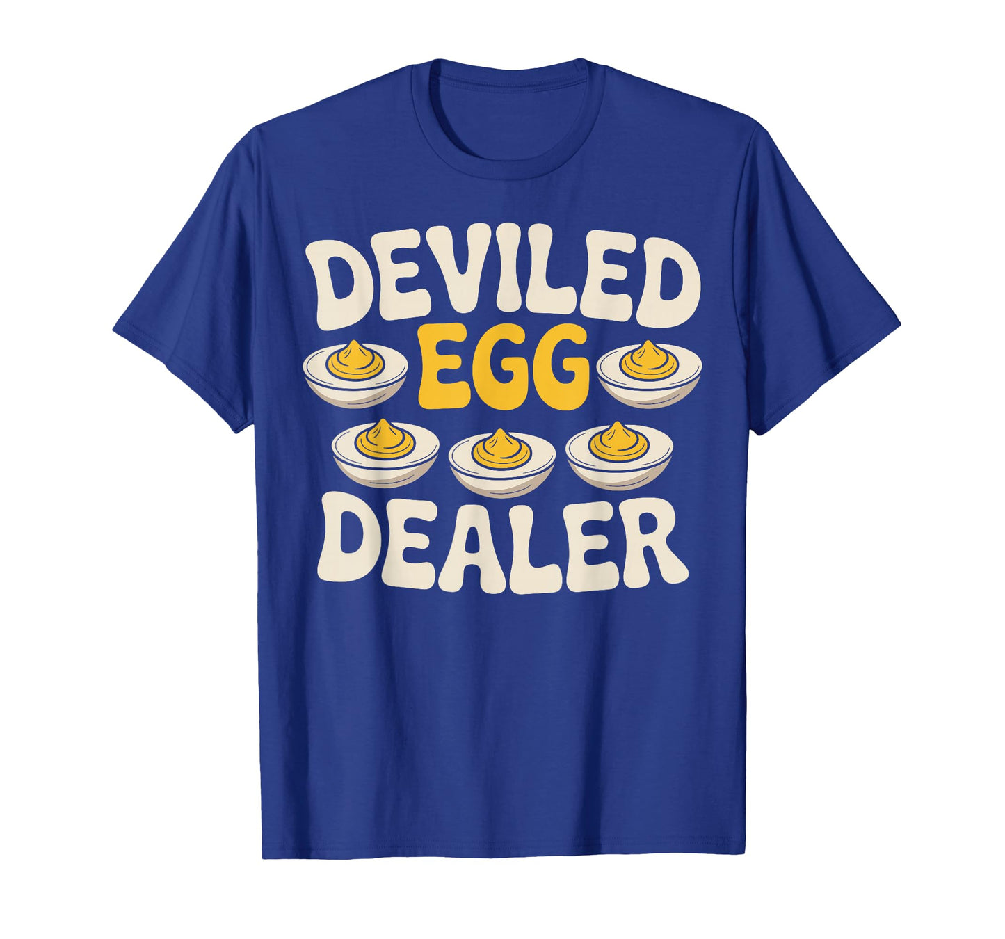 Deviled Egg Dealer Retro Thanksgiving Food Deviled Egg T-Shirt