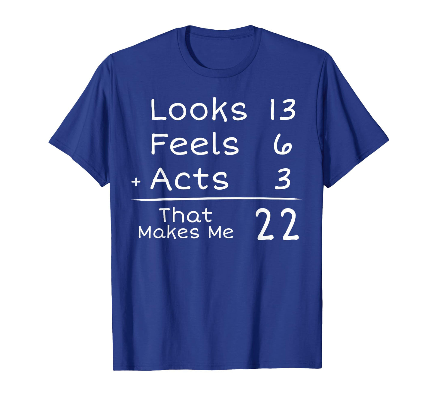 22th B-Day Funny 22th Birthday Idea Present Funny Meme 22th T-Shirt