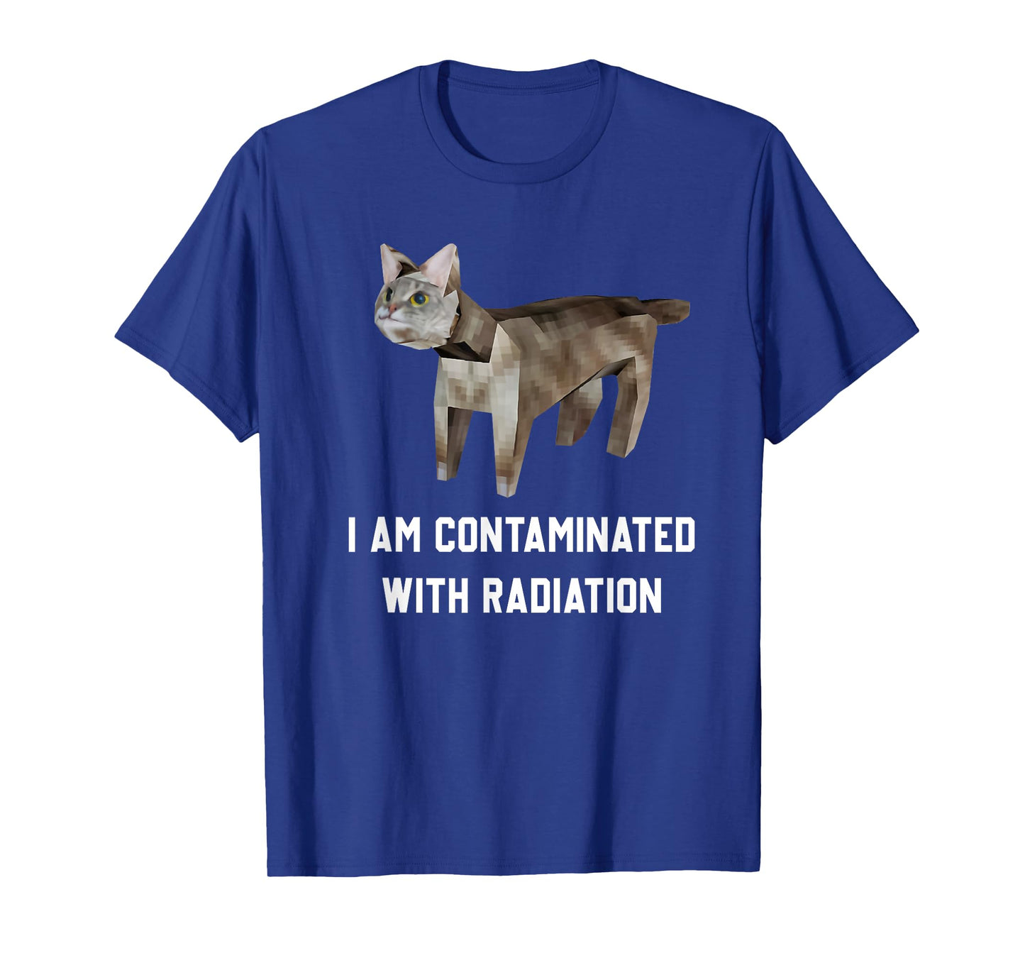 I Am Contaminated Funny Cat Meme T-Shirt