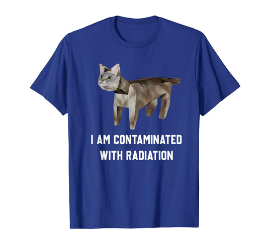 I Am Contaminated Funny Cat Meme T-Shirt