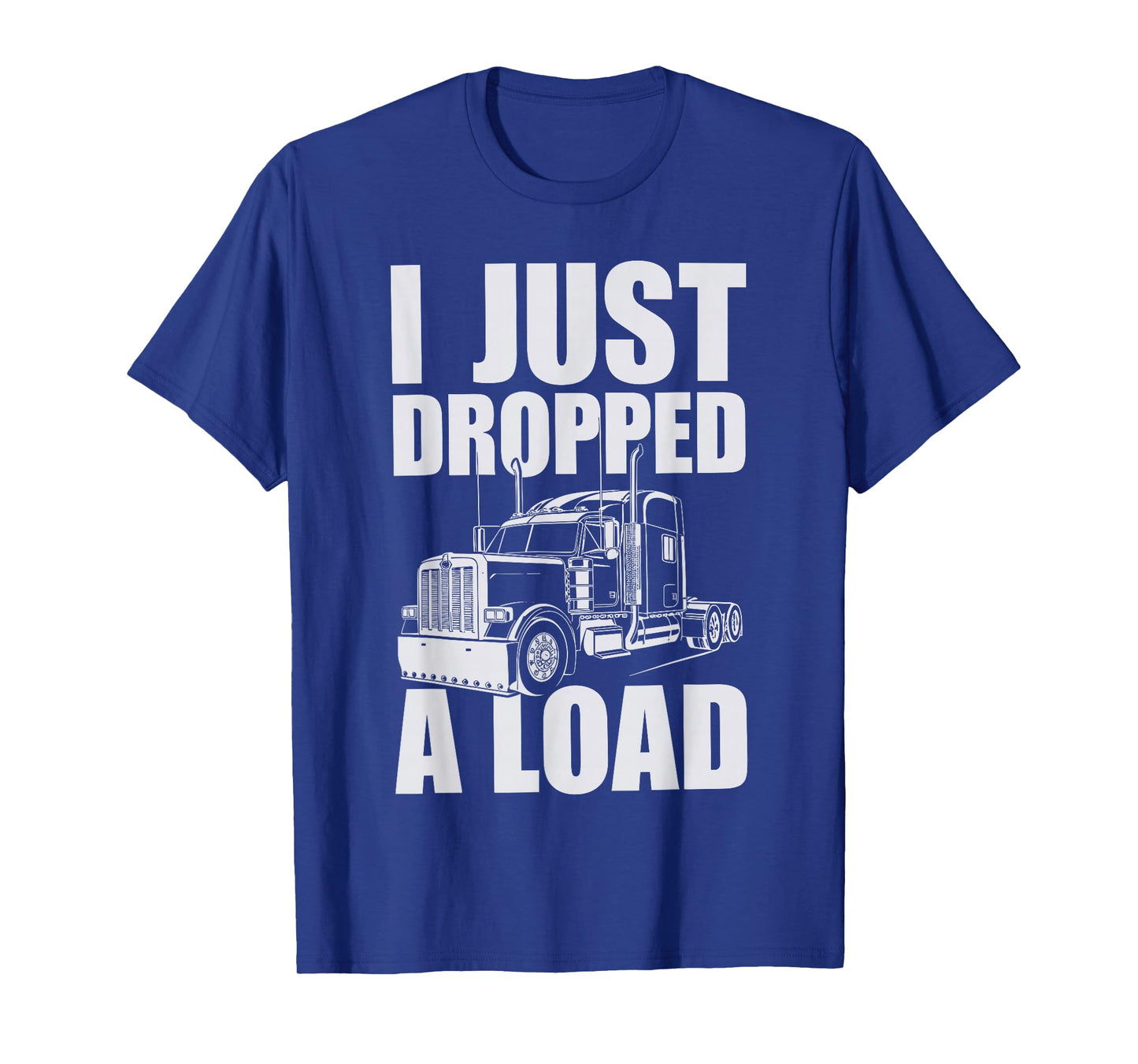 Cool Truck Driver Art for Men Women Big Rig Trailer Trucker T-Shirt