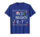 6-7 Meme Nice Naughty 67 Christmas T-Shirt