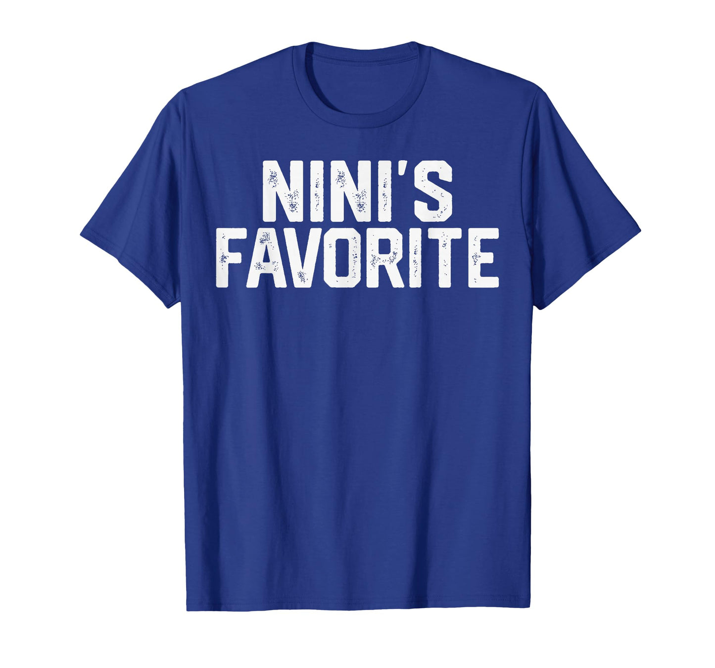 NINI’S Favorite Funny Grandparent Grandchild Vintage Humor T-Shirt