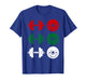 Ho Ho Ho Funny Dumbbell Christmas Weightlifting Gym Workout T-Shirt