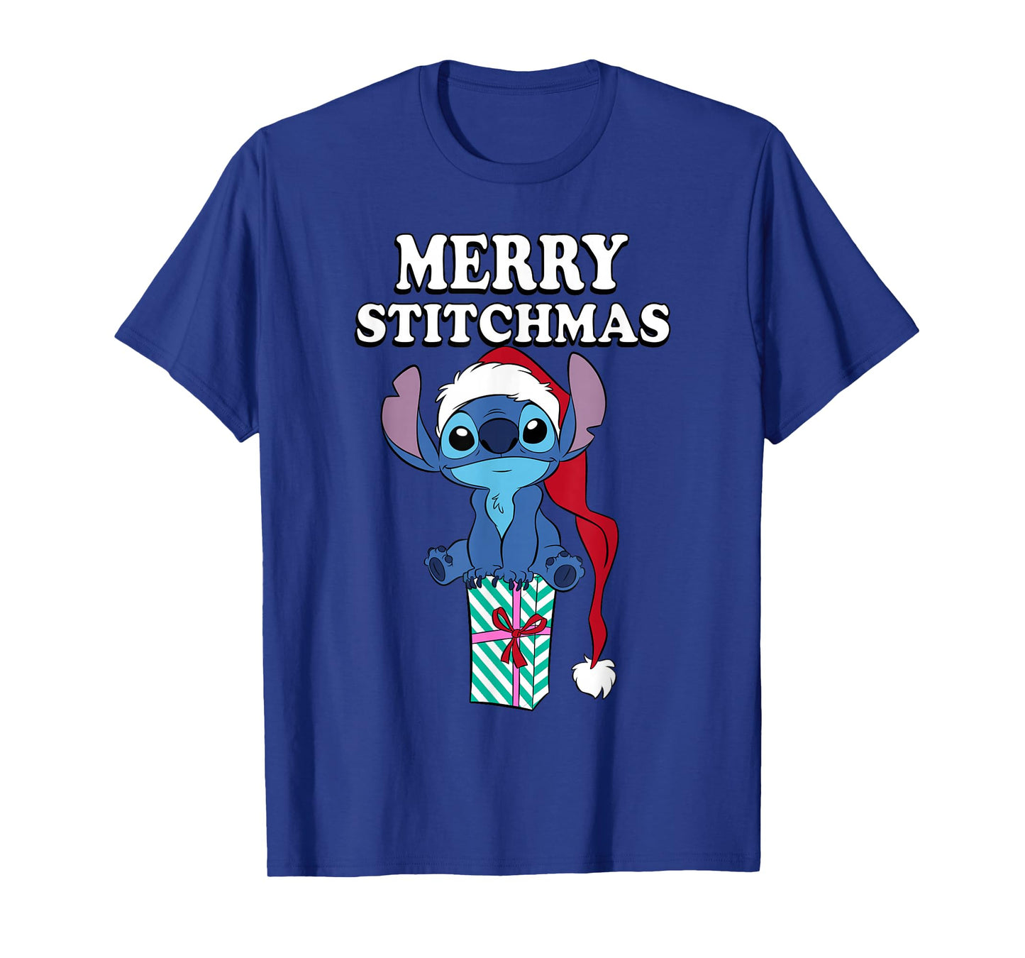 Disney Lilo & Stitch Christmas Merry Stitchmas Cute Stitch T-Shirt