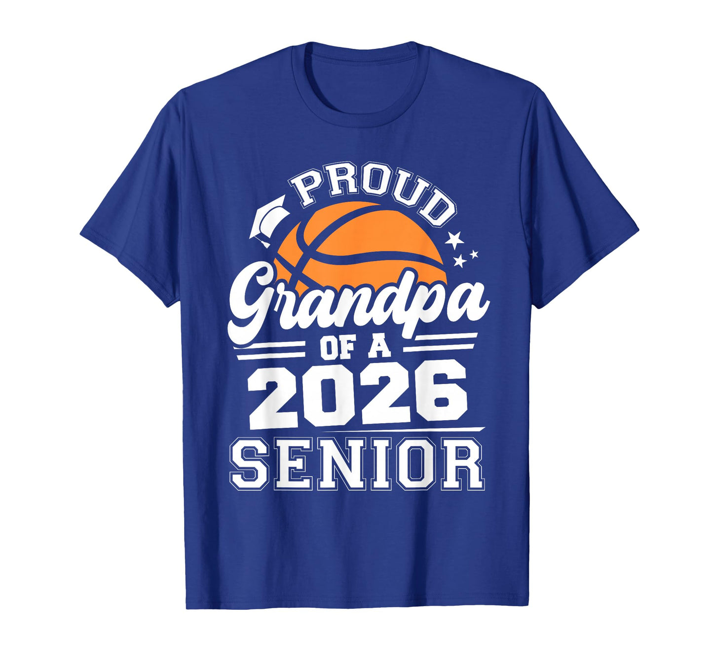 Proud Grandpa of A 2026 Senior Basketball Graduate T-Shirt