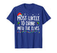 Most Likely to Drink with The Elves Elf Christmas T-Shirt