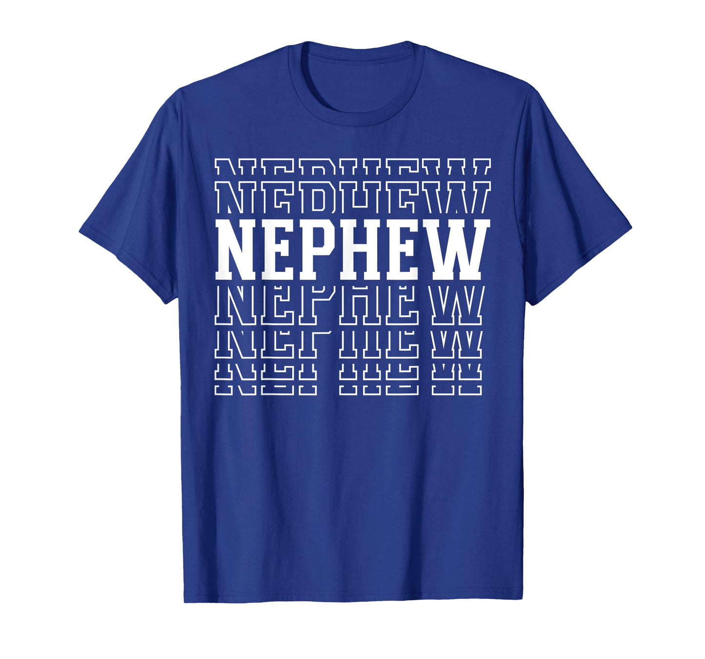 Nephew Funny Layered Text Birthdays Kids T-Shirt
