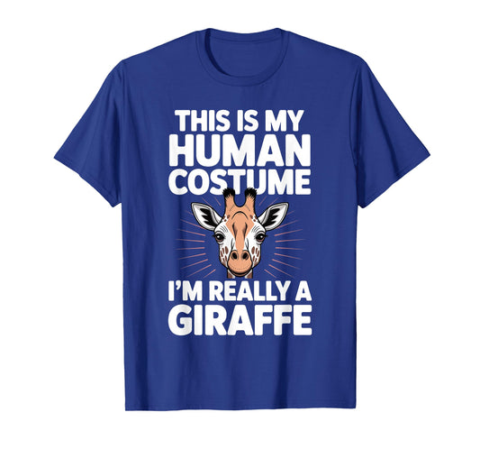 Cool Giraffe Art for Men Women Kids Toddler Giraffe Costume T-Shirt