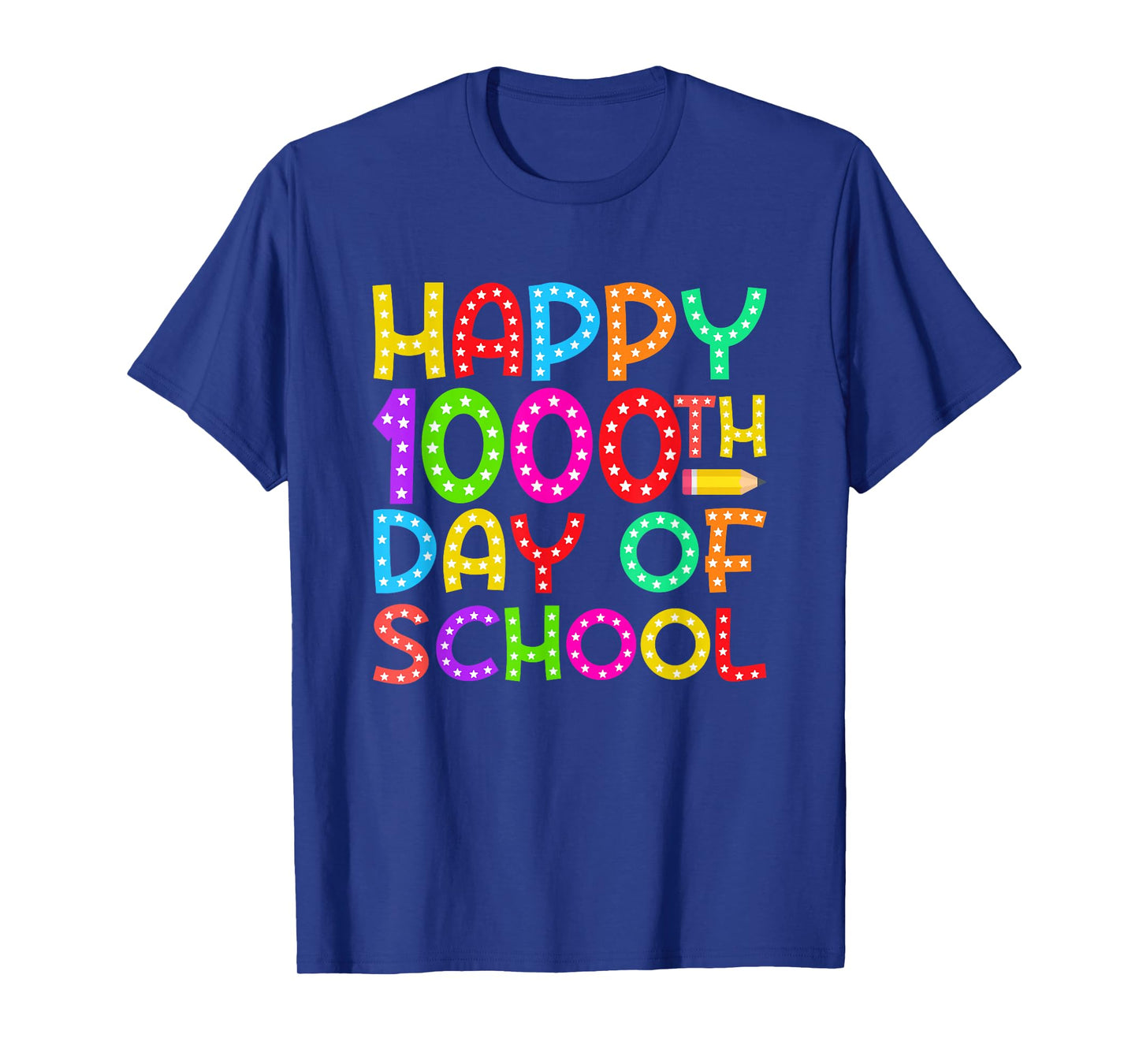 Happy 1000th Day of School 1000 Days of School Boys Girls T-Shirt