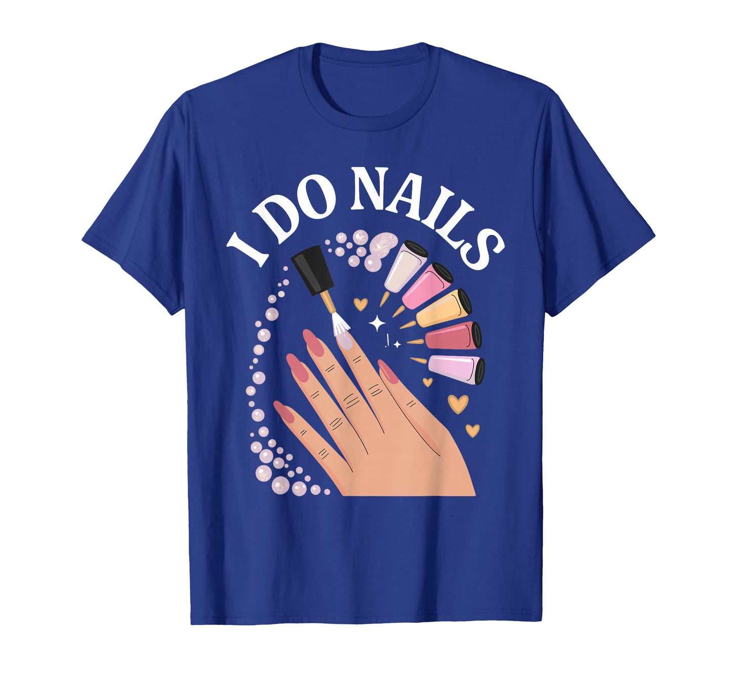 Cute Nail Tech Art for Women Girl Manicurist Nail Technician T-Shirt