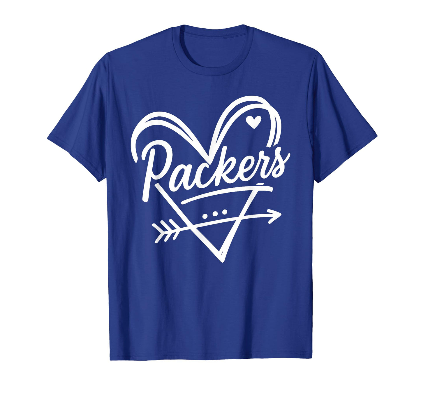 Retro Packers Name Heart Graphic Gift for Men Women Kids T-Shirt