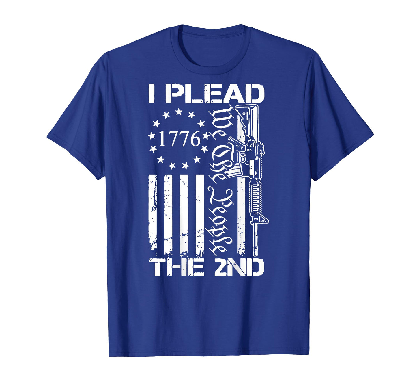 I Plead The 2nd we The People 1776 Flag T-Shirt