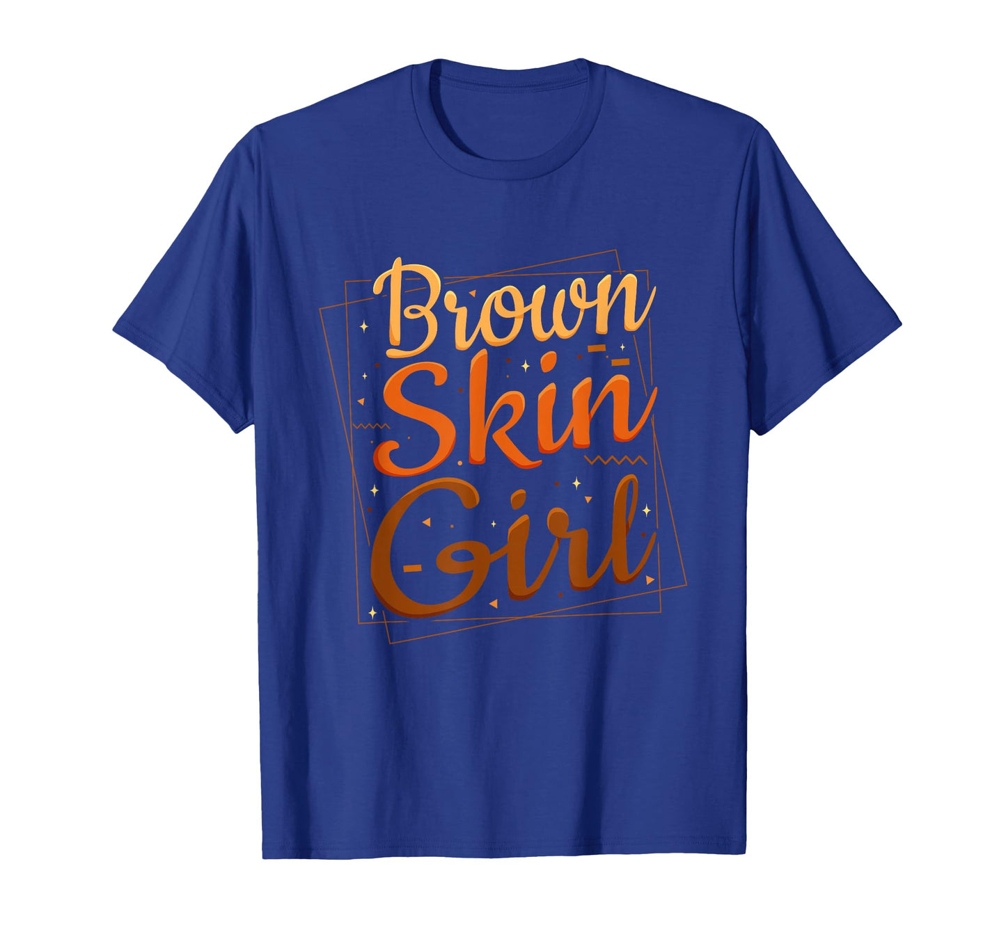 Cute Brown Skin Girl Black History Month Melanin Black Pride T-Shirt