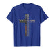 Jesus is King Cross Christians Faith Religion T-Shirt