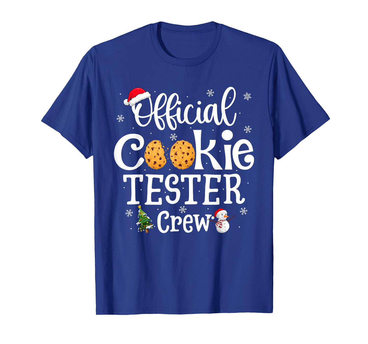 Official Cookie Tester Crew Family Baking Team Christmas T-Shirt