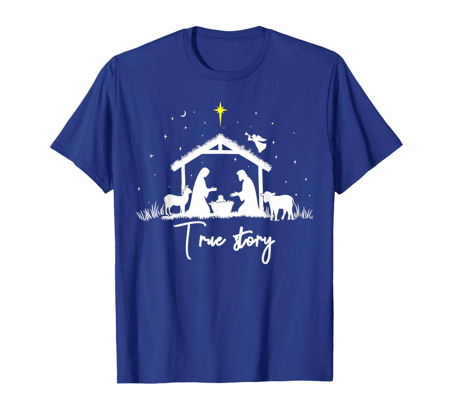 True Story of Jesus Birth Christmas Nativity Christmas T-Shirt