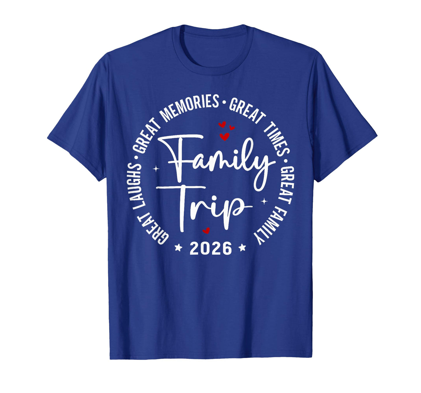 Family Trip Vacation 2026 Matching Group T-Shirt
