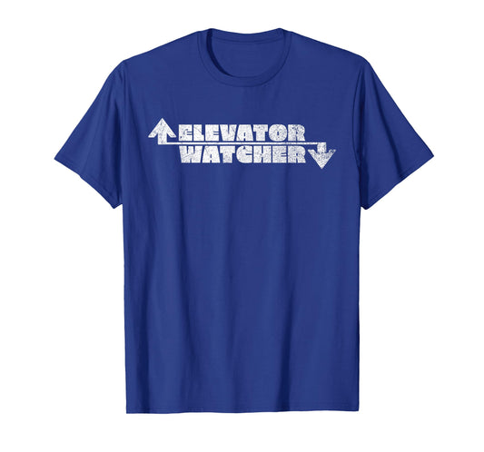 Elevator Watcher Lift Enthusiast Up Down Elevator Lover T-Shirt