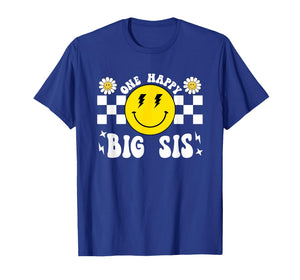 One Happy Dude Big Sis 1st Birthday Family Matching T-Shirt