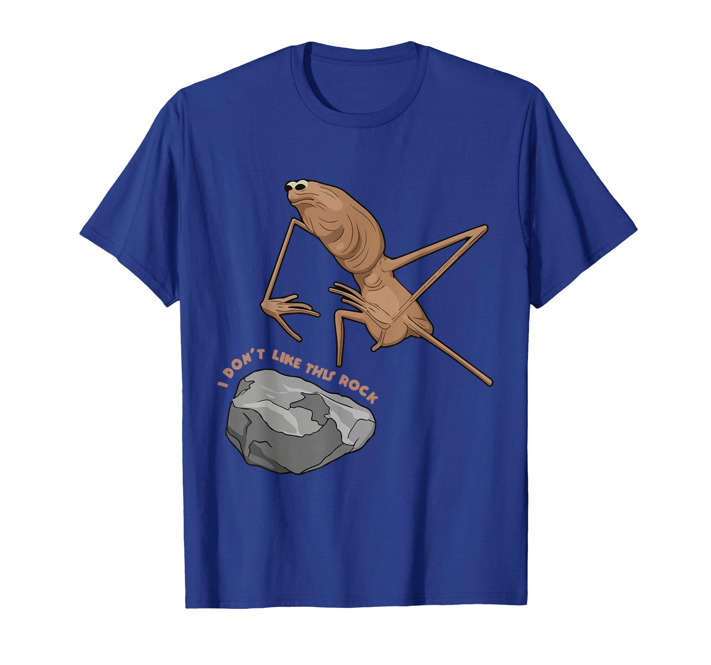 I Don't Like This Rock Marcus The Worm Funny Meme T-Shirt