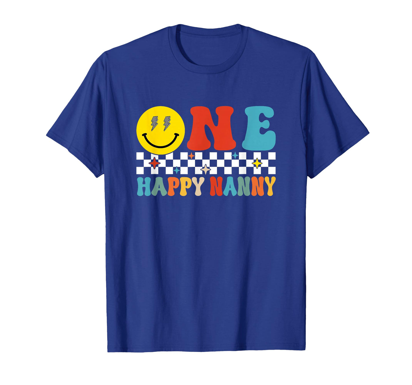 One Happy Dude Nanny 1st Birthday Family Matching T-Shirt