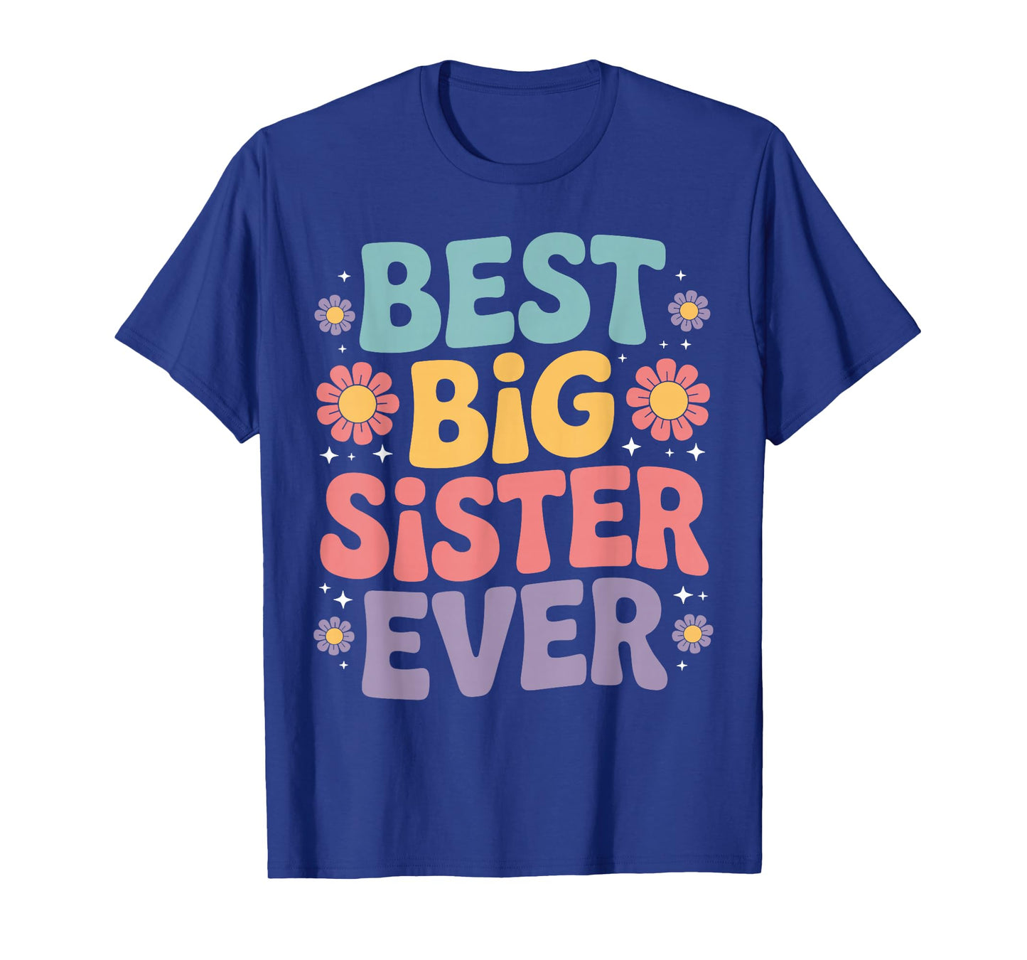 Girls Baby Announcements Cute Big Sister T-Shirt