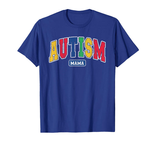 Autism Mama Ausome Mom Awareness Mother Be Kind Women T-Shirt