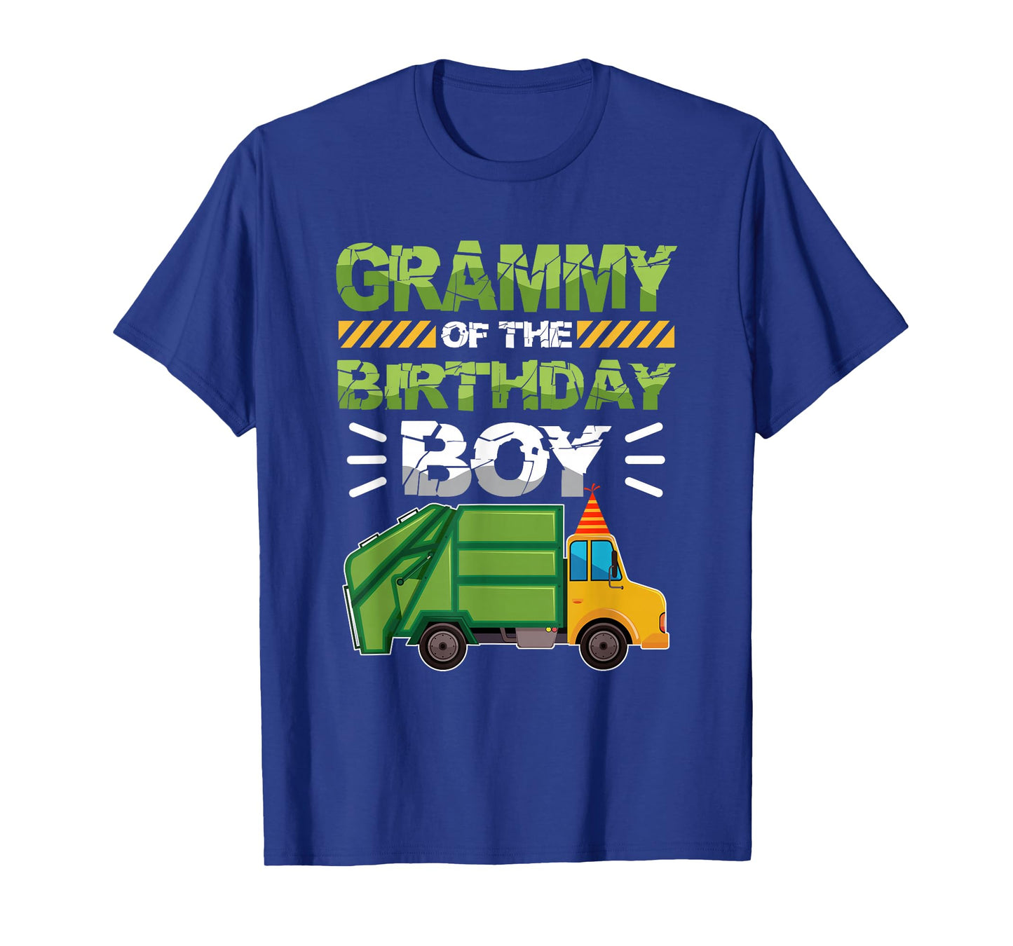 Grammy of The Birthday Boy Garbage Truck Birthday Family T-Shirt