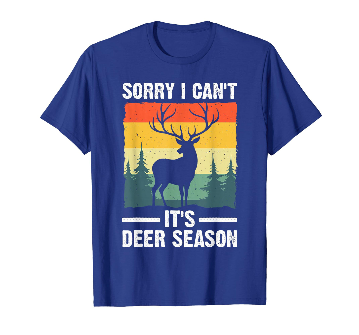 Deer Hunting Art for Men Women Buck Elk Hunter Deer Hunting T-Shirt