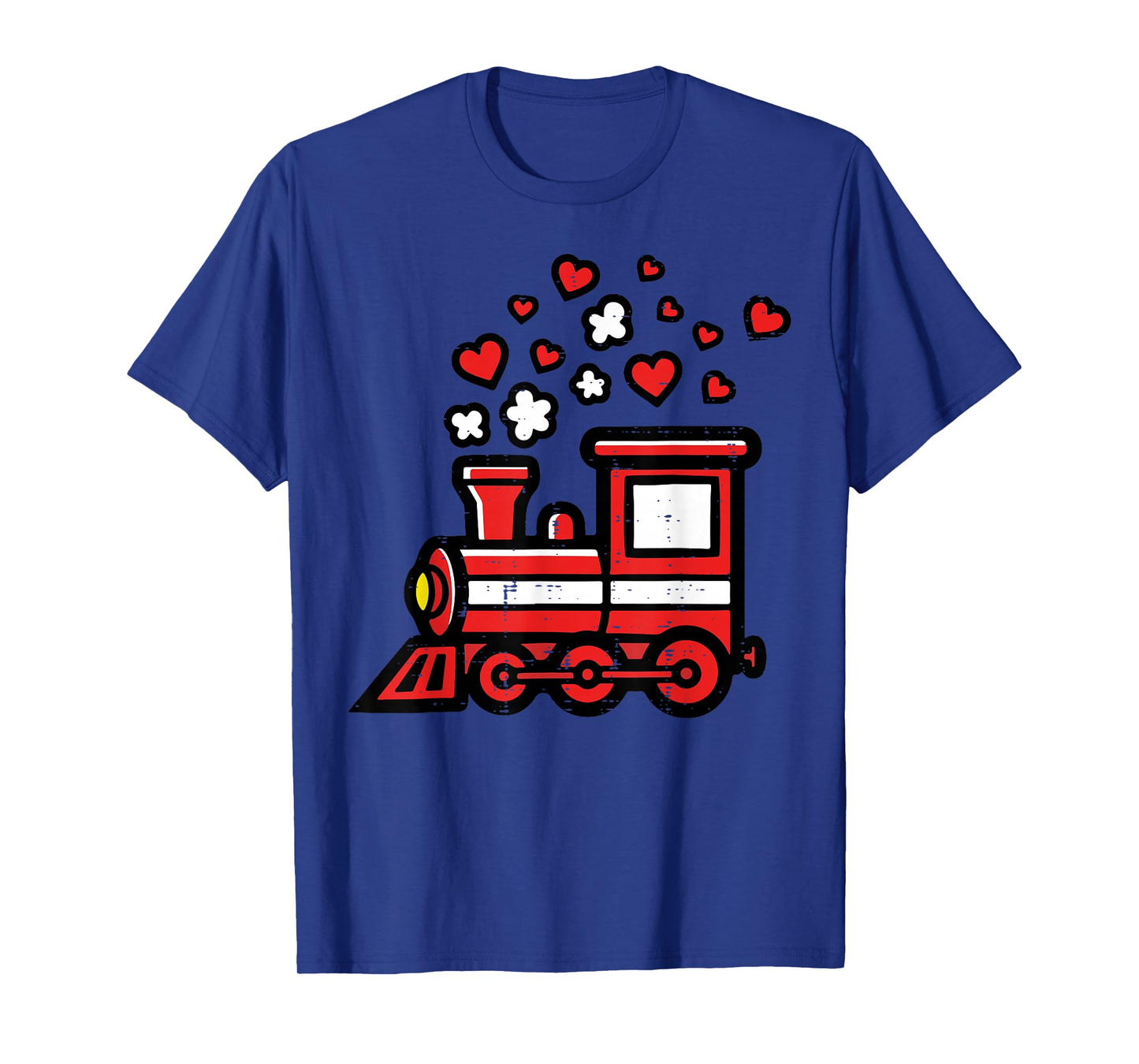 Valentines Day Train Cute Locomotive Boys Kids Toddler T-Shirt