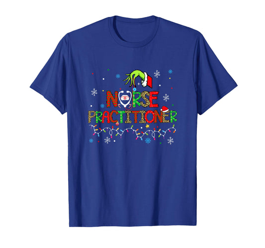 Nurse Practitioner Christmas Shirt for Women T-Shirt