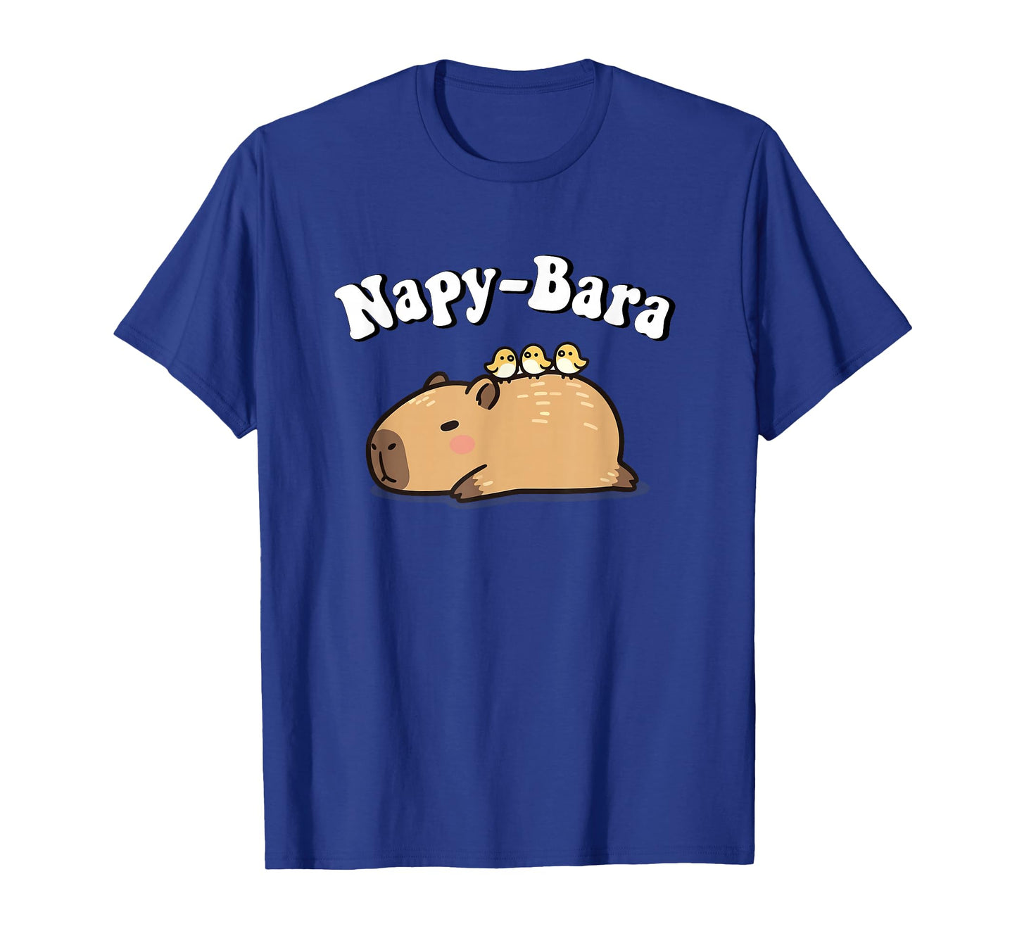 Kawaii Kids Sleep Napy Bara Boys Girls Capybara Pajama Shirt T-Shirt