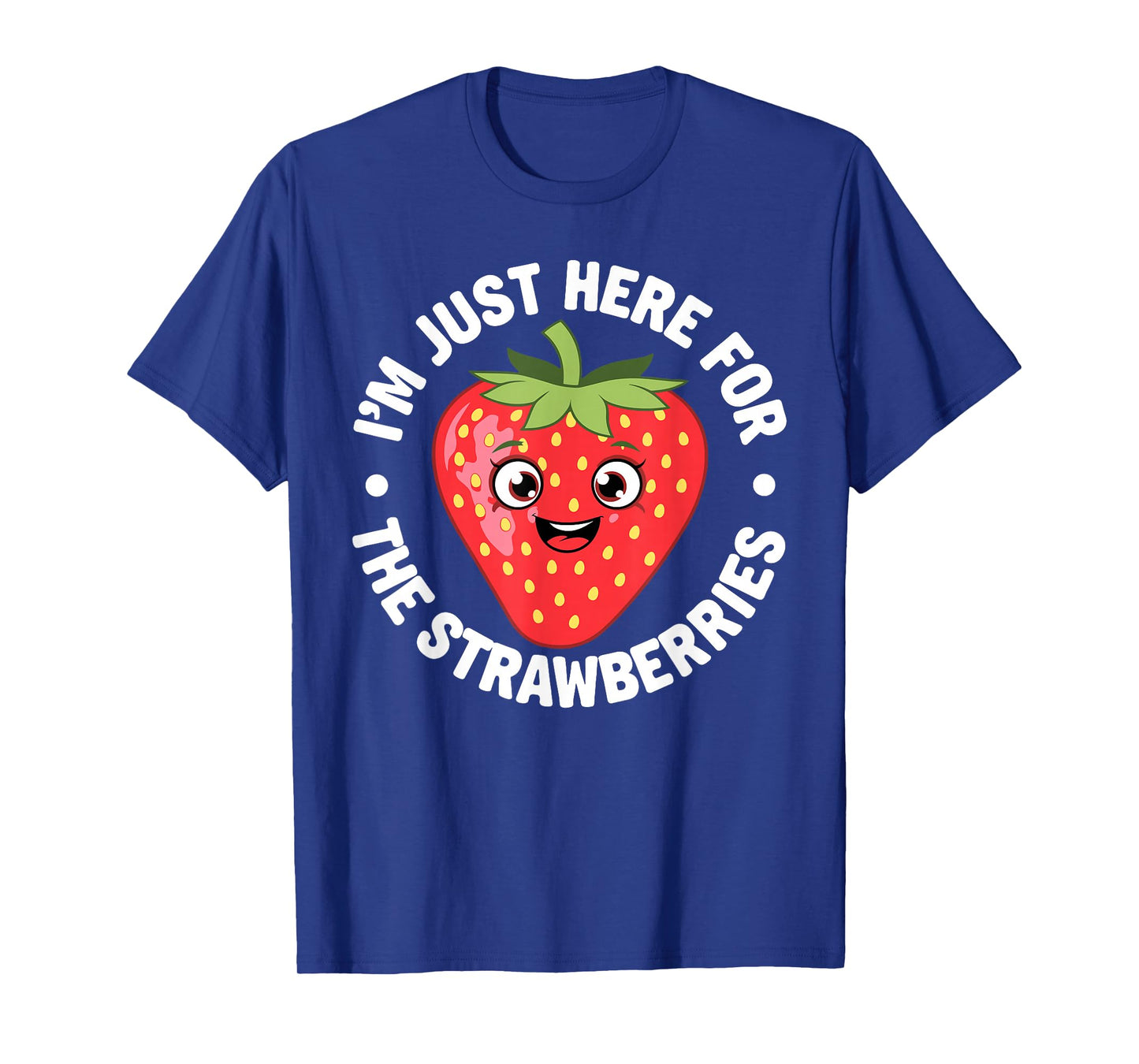 Funny Strawberry Art for Men Women Fruit Strawberry Lover T-Shirt