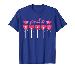 Peds Nurse Valentine Pediatric Nurse Valentines Day T-Shirt
