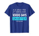 Fifth Grade Teacher 1000 Days Smarter 100th Days of School T-Shirt