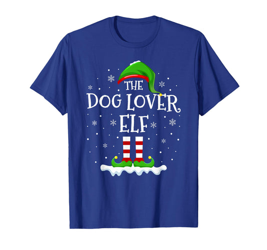 Dog Lover Elf Squad Xmas Family Matching Group Christmas Elf T-Shirt