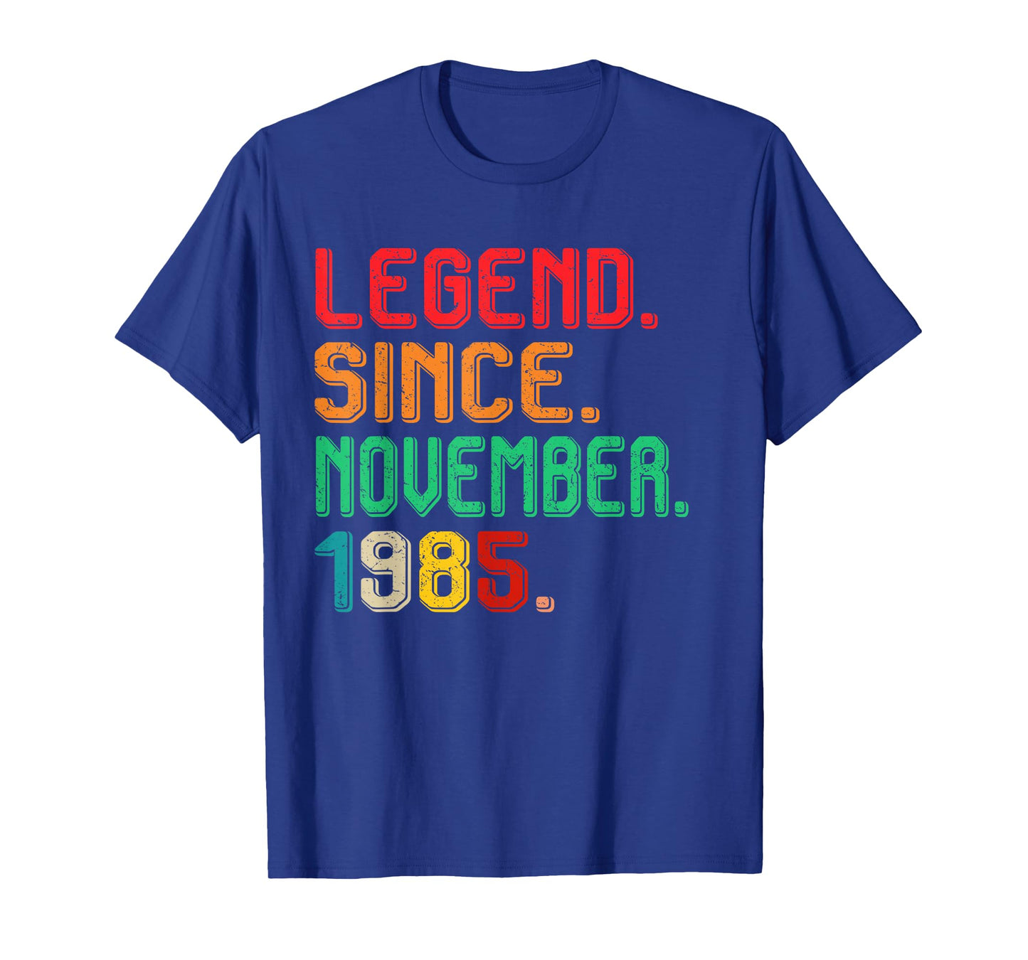 Legend November 1985 40th Birthday Men Women 40 Year Old T-Shirt