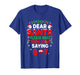 Dear Santa 67 Funny Christmas Six Seven 6-7 Boys Girls T-Shirt