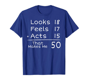 50th B-Day Funny 50th Birthday Idea Present Funny Meme 50th T-Shirt