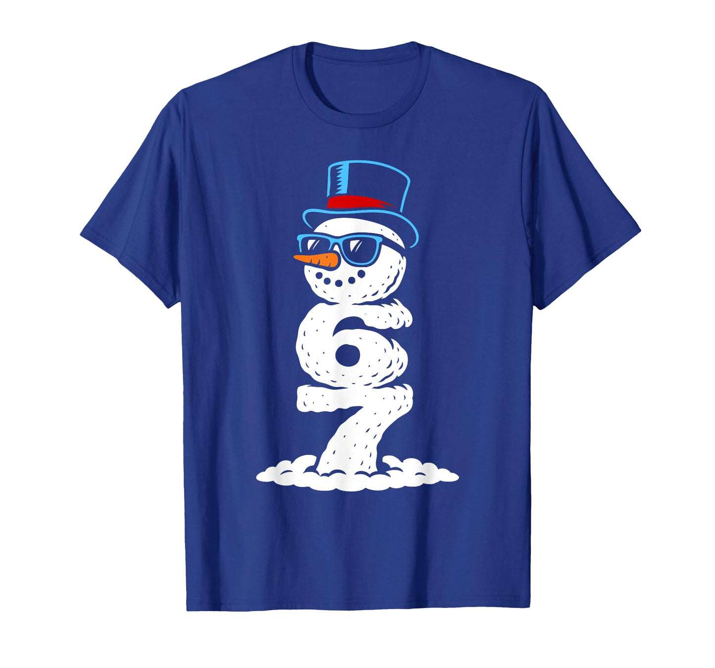 Six Seven Snowman Cool Christmas 6 7 Holiday Rizz Kids Fun T-Shirt