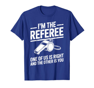 Cool Referee Design for Men Women Reffing Sports Ref Referee T-Shirt
