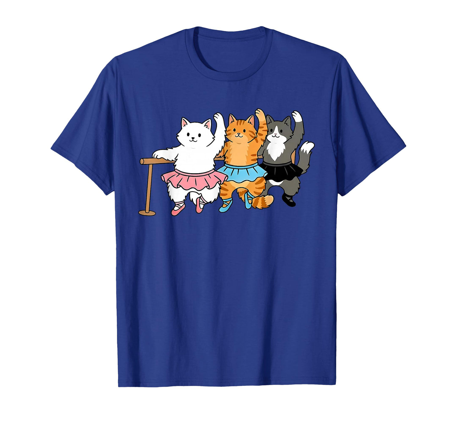 Funny Cat Dancing Ballet Ballerina Ballet Dancer Teacher T-Shirt